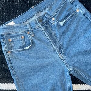 Gap High Rise Cheeky Straight Jeans